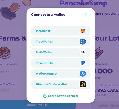 PancakeSwap Wallets