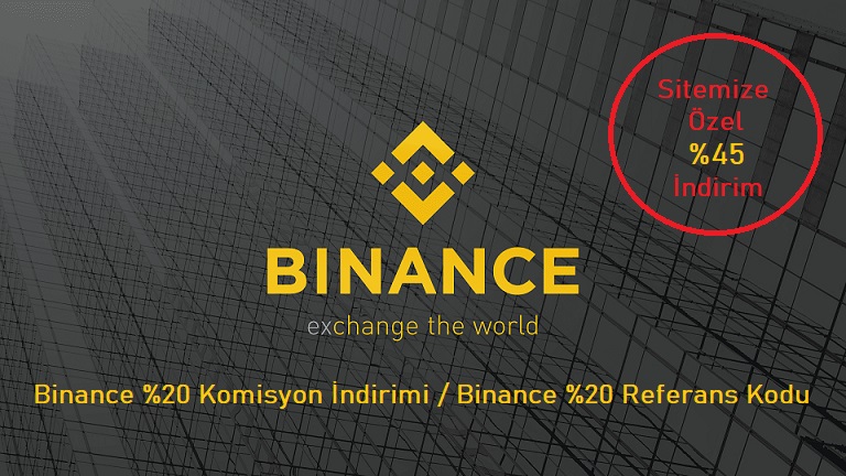 Binance %20 Referans Kodu ve Komisyon İndirimi