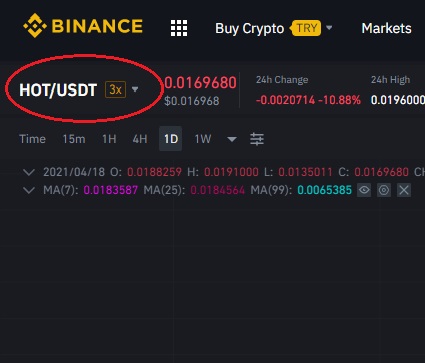 Binance 3x Nedir