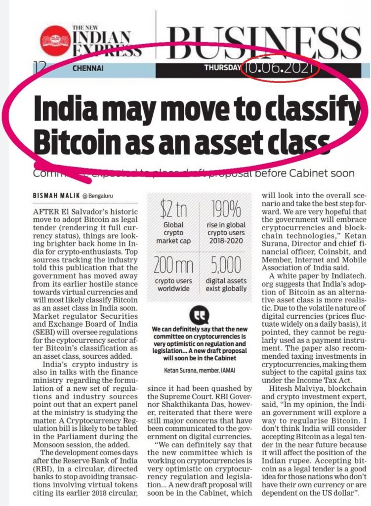 Hindistan Bitcoin Haberi