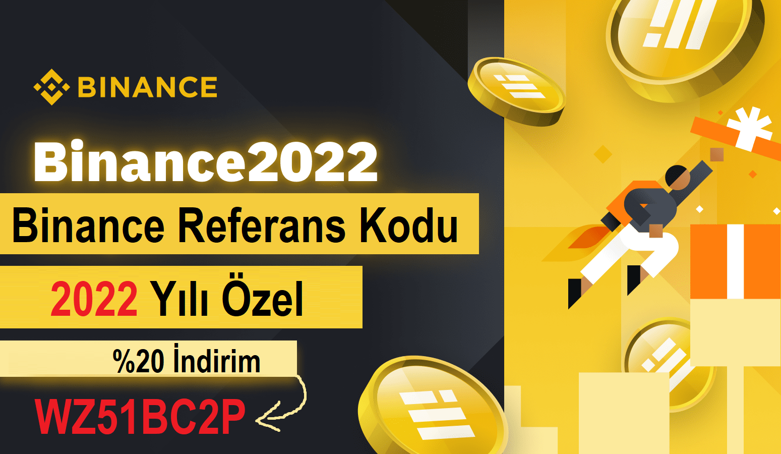 Binance referans kodu/kimliği 2022